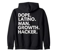 Dope Latino Man Growth Hacker Latin Heritage Hispanic Pride Sweat à Capuche