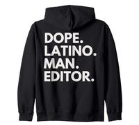 Dope Latino Man, rédacteur en Chef, Latin Heritage Hispanic Pride Sweat à Capuche