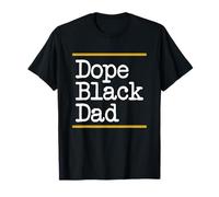 Dope - Papa Noir Africain et américain - Afro Family Pride T-Shirt