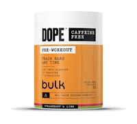 Dope Poudre Pré-Entraînement Sans Caféine | Strawberry Lime | 510g | 30 Portions | Sans Stimulants | 3,2g Beta Alanine | 3g Créatine | Mélange Citrulline AAKG | Vitamine B6 | Soutient la Puissance