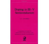 Doping in Iii-V Semiconductors, Cambridge Studies in Semiconductor Physics and Microelectronic Engineering E. Fred Schubert (Auteur)