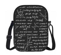 DOPKLNA Modèles et calculs mathématiques, Sacs bandoulière à fermeture éclair, sacs à bandoulière décontractés pour femmes et hommes