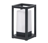 Dopo Lighting-Venice portable lamp anthracite SMD RGBW smart + WiFi for outdoor use IP44. Ideal for patio, garden, porch and easy to carry.