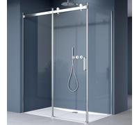 doporro Cabine de Douche 70x105x195cm Porte Coulissante Paroi de Douche