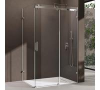 doporro Cabine de Douche Rectangulaire 80x100x195cm Pare Douche
