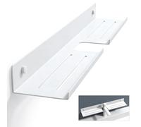 doporro Étagère de Lavabo Murale Étagère au-Dessus du Robinet | Blanc, Forme U, Adhésive ou Perçage, Support de Rangement pour Lavabo Cuisine, Reglo-17