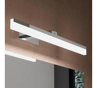 doporro Lampe pour miroir 14W LED Salle de Bain 180° Rotatif 1280 Lumen 60cm Applique Chrome Lumière Miroir 6000K Design Luxaris
