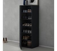 doporro Meuble à Chaussures 45x120cm Armoire à Chaussures 6 Compartiments