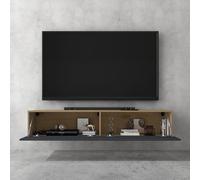 doporro Meuble TV Bas 100x40,2x30cm Armoire TV avec 1 Porte