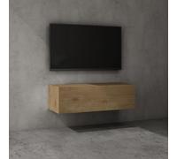 doporro Meuble TV Bas 100x40,2x30cm Armoire TV avec 1 Porte
