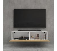 doporro Meuble TV Bas 120x40,2x30cm Armoire TV avec 1 Porte