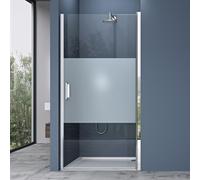 doporro Porte de douche auto-levante 75cm paroi de douche pare-douche pour niche Teramo24MS droite 75x195cm