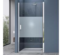 doporro Porte de douche auto-levante 85cm paroi de douche pare-douche pour niche Teramo24MS droite 85x195cm