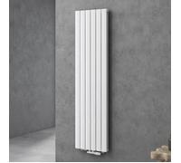 doporro radiateur pour chauffage central 180x46cm radiateur à eau chaude panneau double couches vertical blanc