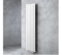 Sogood Radiateur pour Chauffage Central 180x46cm Radiateur à Eau Chaude Panneau Monocouche Design Vertical Blanc