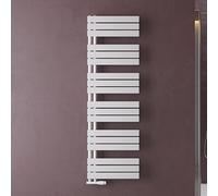 doporro Radiateur Sèche-Serviette Radiateur à Eau Chaude 159x50cm Blanc