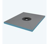 doporro Receveur à Carreler Recoupable sur Mesure 80x100x4cm Bac à Douche