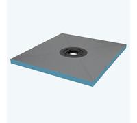 doporro Receveur à Carreler Recoupable sur Mesure 80x90x4cm Bac à Douche