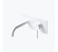 doporro Robinet Mural Encastré Blanc Mitigeur pour Lavabo et Vasque