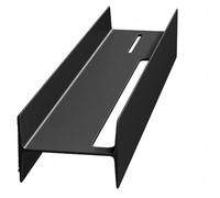 doporro Serviteur de Douche Mural Amovible avec Porte-Serviettes 60cm | Étagère de Douche, Noir Mat, Alliage Al-Mg, Organisateur de Toilettes, pour Salle de Bain et Cuisine, Reglo-03