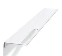 doporro Serviteur de Douche Mural avec Porte-Serviettes Étagère Douche | Blanc Mat, Aluminium, Organisateur de Toilettes, 80cm, pour Salle de Bain et Cuisine, Reglo-06