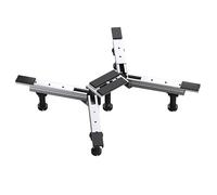 doporro Support pour Receveur de Douche Pied de Bac de Douche Chromé Hauteur Réglable de 10-14 cm sans Perçage 78 cm Duschwannenfüße01