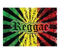 Doppelganger33 LTD Rasta Reggae Jamaica XL Giant Panel Poster Art Print (8 Sections)