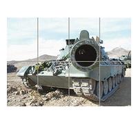 Doppelganger33 LTD Tank Army Military Vehicle Weapon XL Giant Panel Poster Art Print (8 Sections)