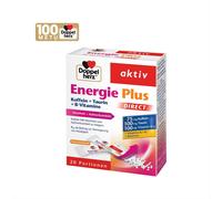 Doppelherz Aktiv Energie Plus Direct Caféine + Taurine + Vitamine B 20 Sachets