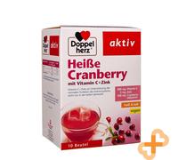 DOPPELHERZ Aktiv Granules De Canneberge En Sachets Vitamine C Zinc 10 Pcs