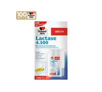 DOPPELHERZ Aktiv Lactase 4.500 Nourriture Supplément Lactose Intolérants 120