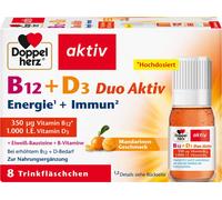 Doppelherz B12+d3 Duo Aktiv ampoules buvables 8 pc
