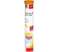 Doppelherz Calcium+D3 Osteo 1.000 comprimés effervescents 15 pc