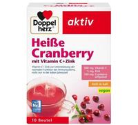 DOUBLE CŒUR Active Herbe Cranberry Granules en sachets Vitamine C Zinc 10 pcs