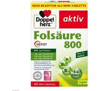 Doppelherz Folic Acid 800 Depot Comprimés 60 St