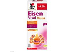 Doppelherz Iron Vital - Favorise le fonctionnement normal du système immunitaire et la formation des globules rouges - 500ml