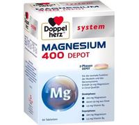 Doppelherz Magnesium 400 Depot system comprimés 60 pc