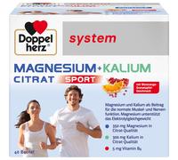 Doppelherz Magnésium + Potassium Citrate Système Granulés 40 Pièces PZN01522692