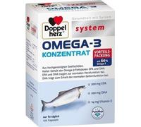 Doppelherz Omega-3 Konzentrat system (système de concentrés d'oméga-3) 120 capsules