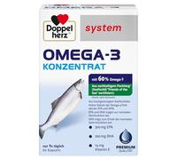 Doppelherz system OMEGA-3 KONZENTRAT, 60 pc Capsules