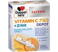 Doppelherz Vitamine C 750 Depot system Pellets 20 pc