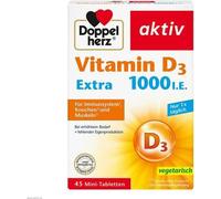 Doppelherz Vitamine D3 1000 I.U. Extra comprimés 45 pc