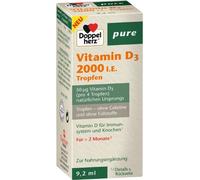 Doppelherz Vitamine D3 2000 I.U. pure gouttes 9.2 ml