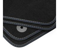 Doppelziernaht Tapis de Sol Convient pour VW Golf Plus 5 6 Cross Année Fab.