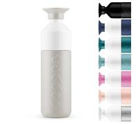 Dopper Insulated 580ml Gentle Grey - La bouteille isotherme 12h de boisson chaude, 24h de boisson froide - La gourde réutilisable acier inoxyable d'eau, thé, café
