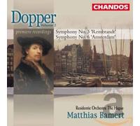 Dopper – Symphonie n° 3, Rembrandt, Symphonie n° 6, Amsterdam – NAXOS