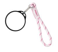 Dopper Wrist Cord - Anneau noir pour mug - Rose cerise - Dragonne pour tasse de voyage - Dragonne robuste parfaite pour les déplacements