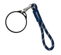 Dopper Wrist Cord - Bague noire - Argent minuit - Dragonne pour tasse de voyage - Dragonne robuste parfaite pour les déplacements