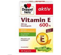 Dopperherz | Vitamine E 600 N | 40 gélules