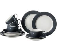 Doppio Service à café 12 pièces Anthracite